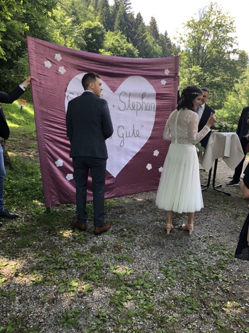 Herzliche Gratulation zur Hochzeit! Musikkapelle Assling