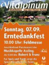 Erntedank im Vitalpinum